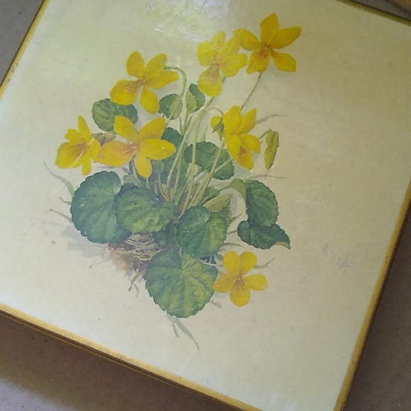 Vintage Mottahedeh wood flower box - Picture 10 of 11